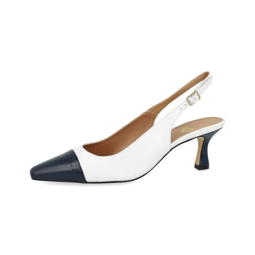 Grande et Jolie MAG - 18 Blanc - Magenta Chaussures