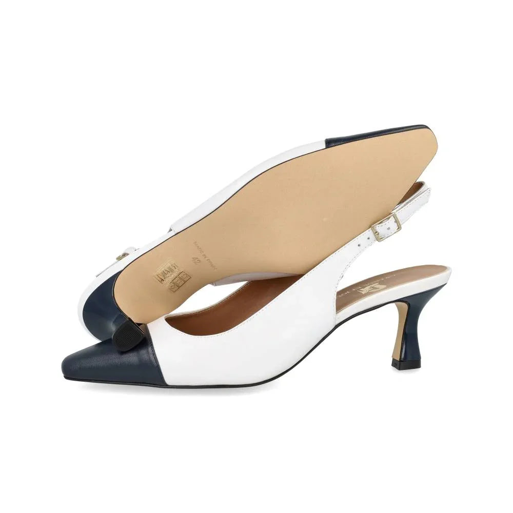 Grande et Jolie MAG - 18 Blanc - Magenta Chaussures