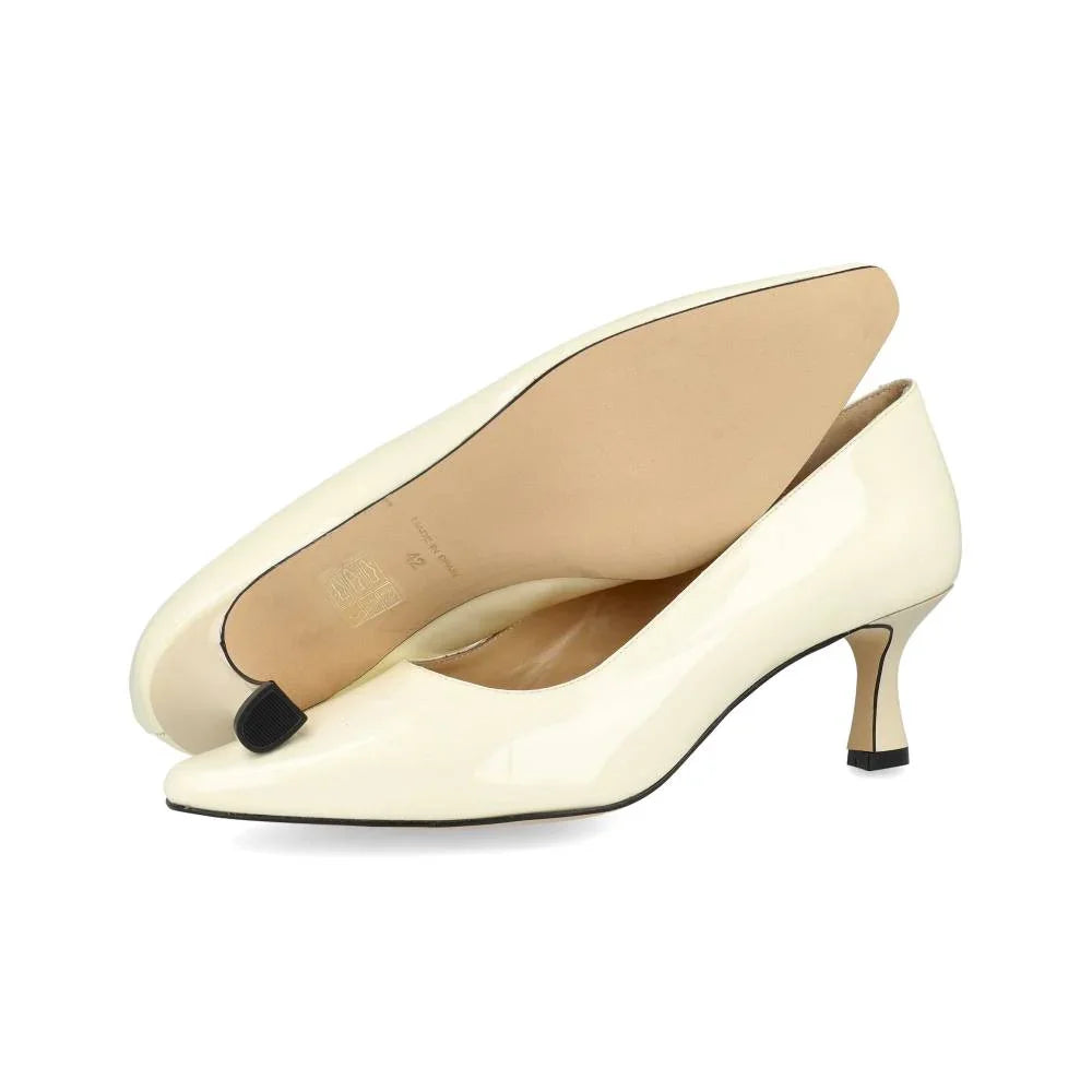 Grande et Jolie MAG - 7 Beige Vernis - Magenta Chaussures