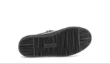 Baskets Gabor 6010.02.004 Noires - Cuir Verni Zip Talon Compensé Grande Pointure Femme - Magenta Chaussures