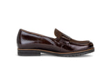 Mocassins Gabor 4005.01.009 Marron - Cuir Vernis Élastique Grande Pointure Femme