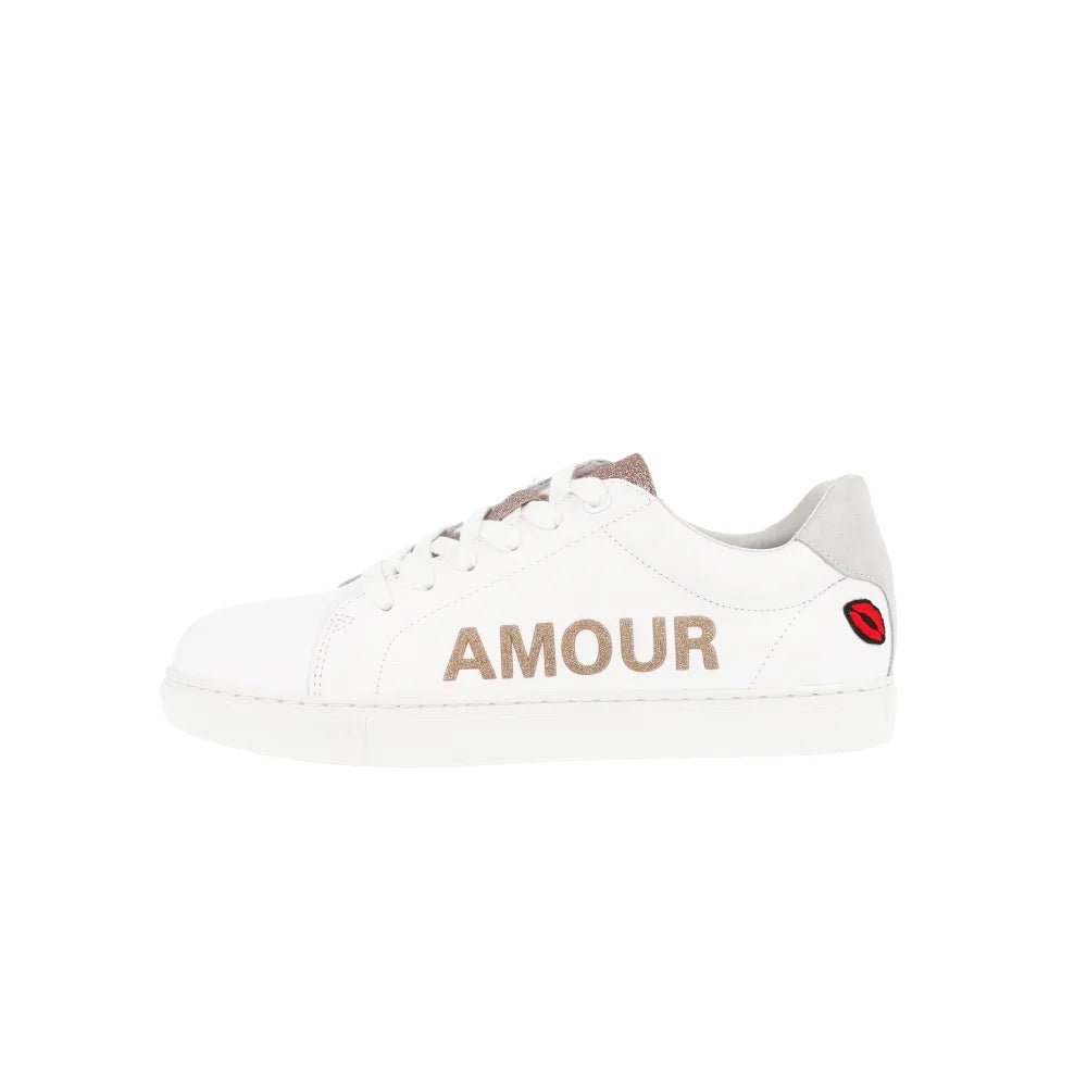 Bons Baisers Paris Simone Love Letters Rose Gold - Magenta Chaussures