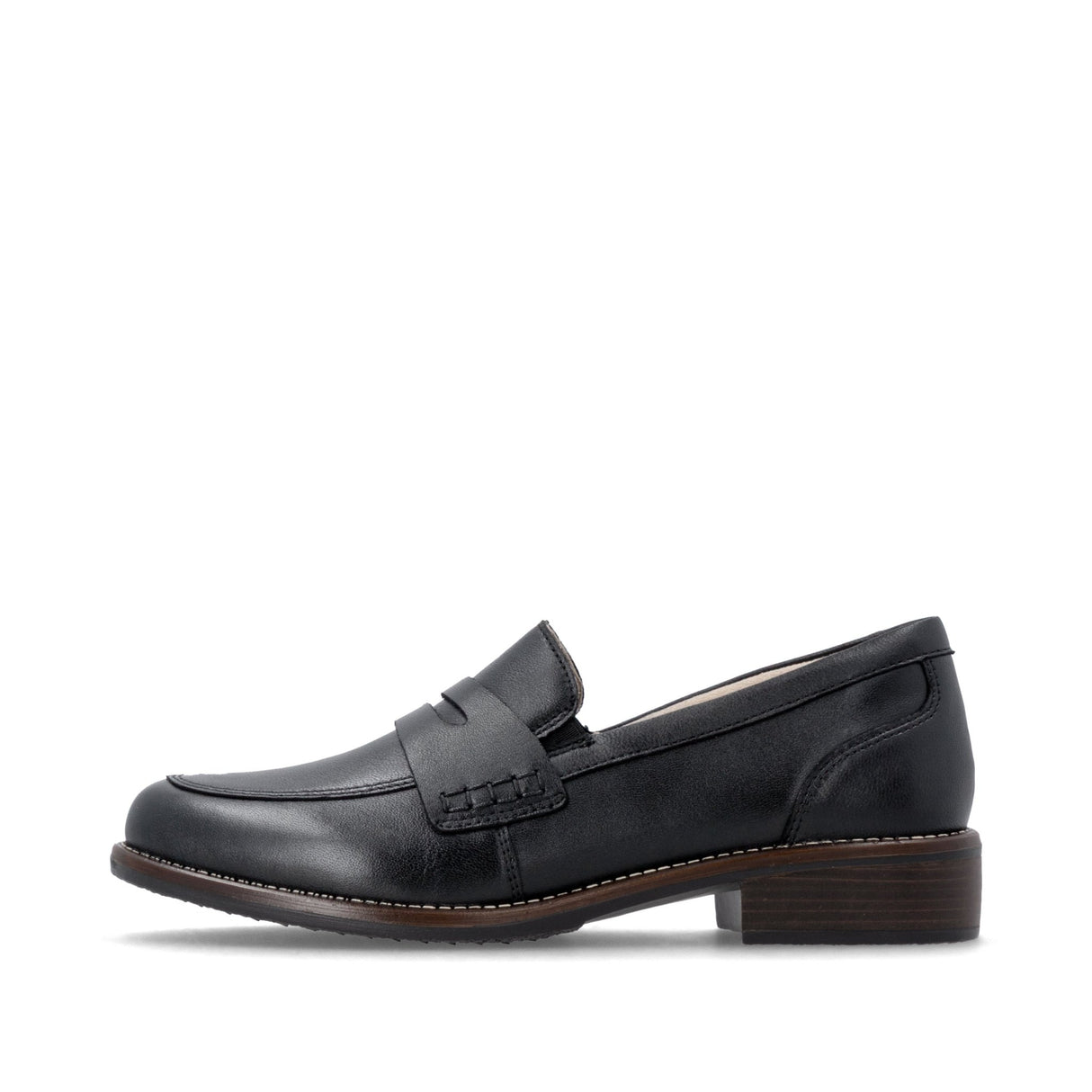 Mules Remonte D0F05-00 Noires - Cuir Lisse Talon Plat Grande Pointure Femme - Magenta Chaussures
