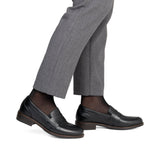 Mules Remonte D0F05-00 Noires - Cuir Lisse Talon Plat Grande Pointure Femme - Magenta Chaussures