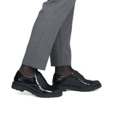 Chaussures à Lacets Remonte D2Q04-02 Noires - Vernis Talon Bloc Grande Pointure Femme - Magenta Chaussures