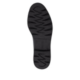 Mocassins Remonte D2Q05-02 Noirs - Cuir Verni Élastique Grande Pointure Femme - Magenta Chaussures
