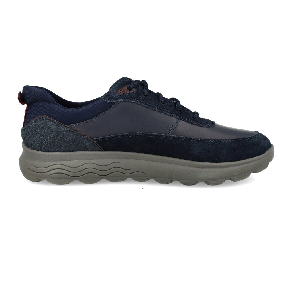 Geox U SPHERICA E NAVY - Magenta Chaussures