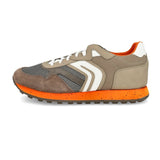 Geox U PONENTE A TAUPE ORANGE - Magenta Chaussures