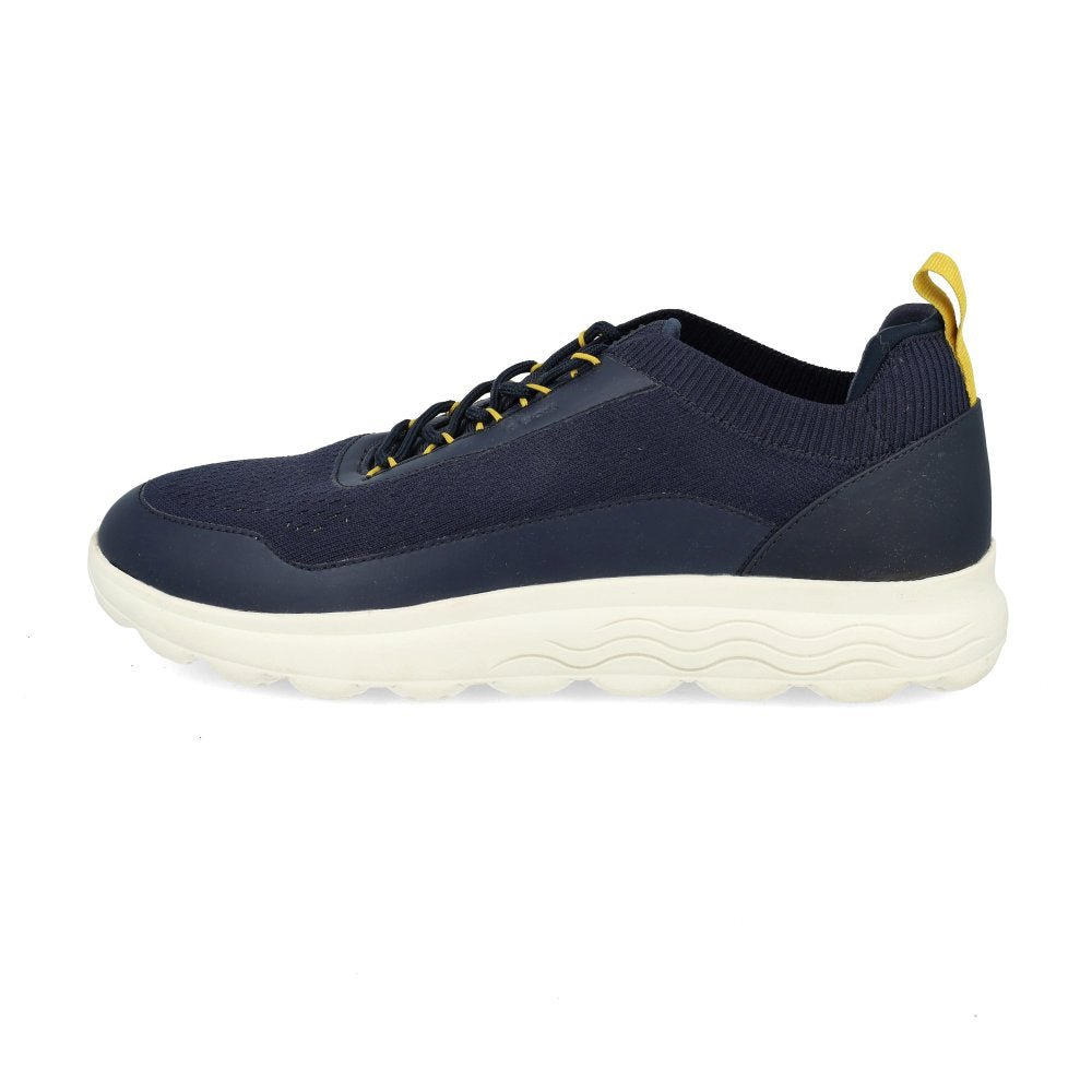 Geox U Spherica A - Knitted Text. Navy - Magenta Chaussures