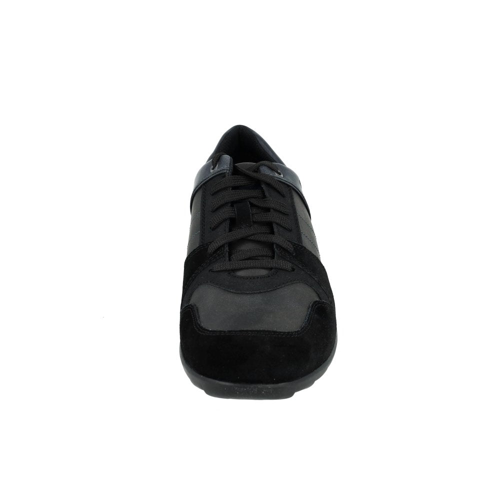 Geox U JULE A WAXED BLACK 