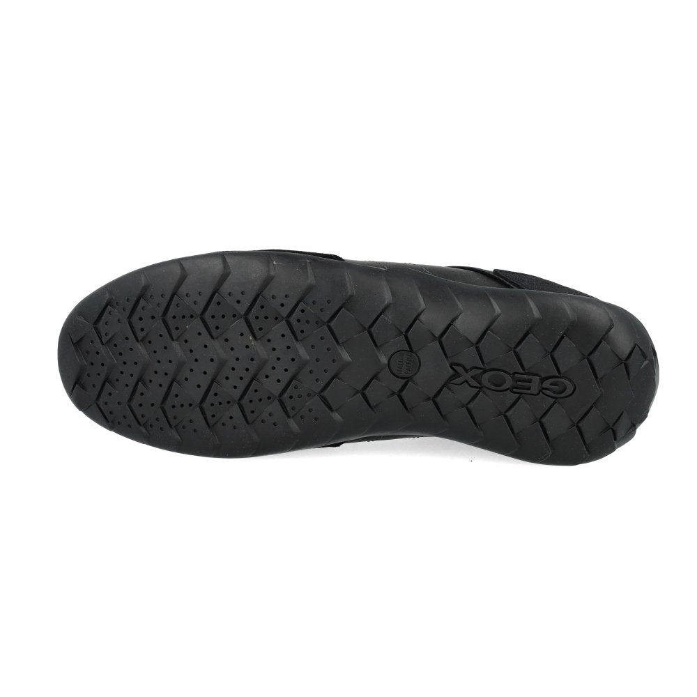 Geox U JULE A WAXED BLACK 