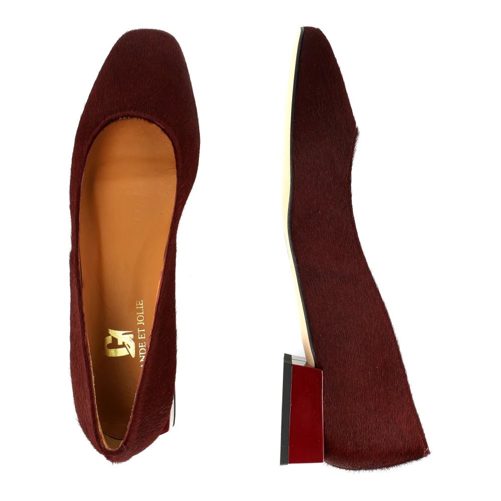 Grande et Jolie MAG - 1 Bordeaux - Magenta Chaussures