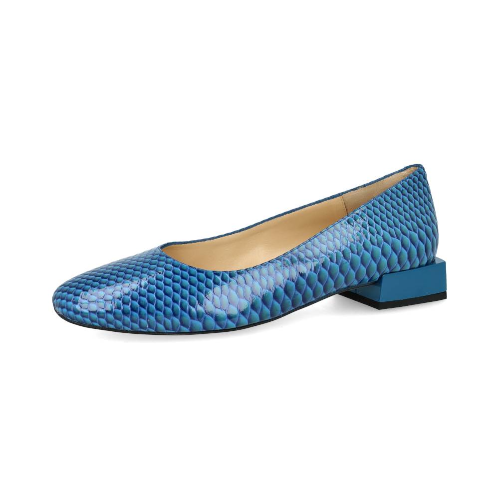 Grande et Jolie MAG - 1 Bleu Serpent - Magenta Chaussures
