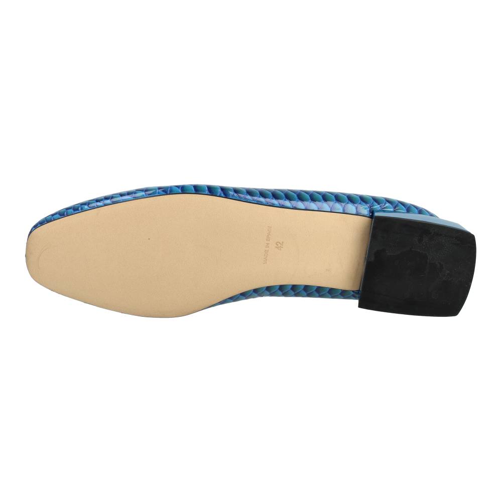 Grande et Jolie MAG - 1 Bleu Serpent - Magenta Chaussures