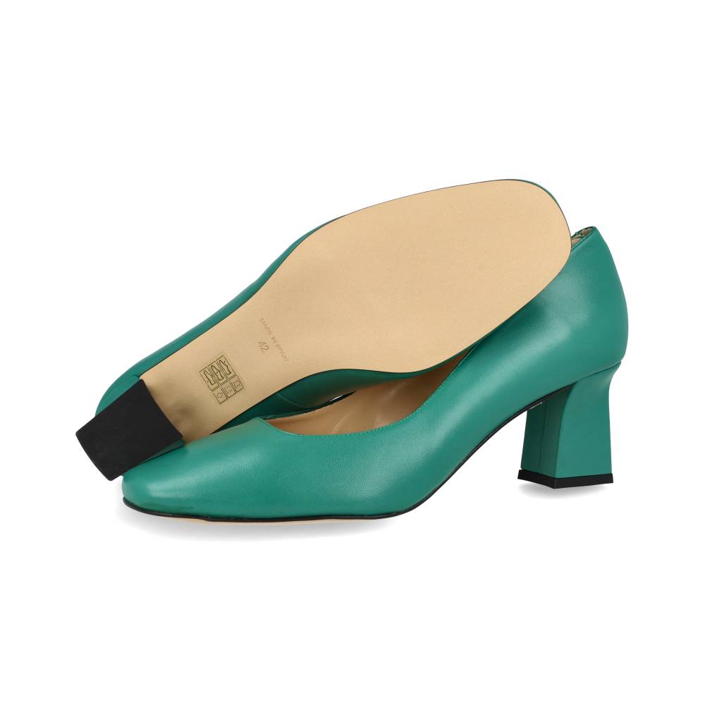 Grande et Jolie MAG - 9 Vert - Magenta Chaussures