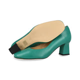 Grande et Jolie MAG - 9 Vert - Magenta Chaussures