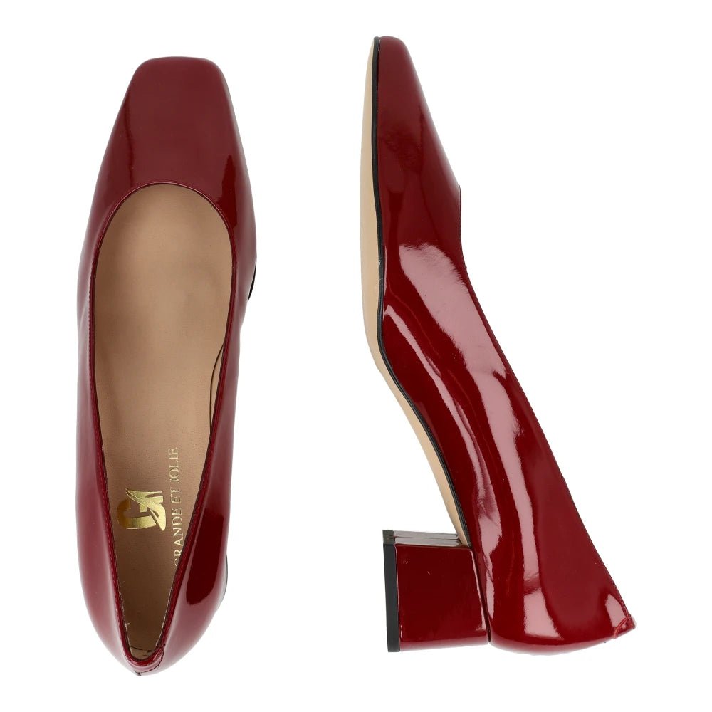 Grande et Jolie MAG - 5 Bordeaux - Magenta Chaussures