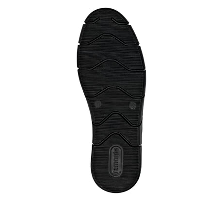 Bottines Remonte D1T71-01 Noires - Lacets Grande Pointure Femme