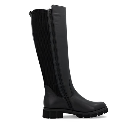 Bottines Remonte D2S74-00 Noires - Lacets Grande Pointure Femme