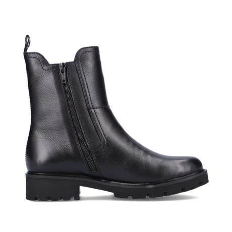 Bottines Remonte D8694-00 Noires - Lacets Grande Pointure Femme