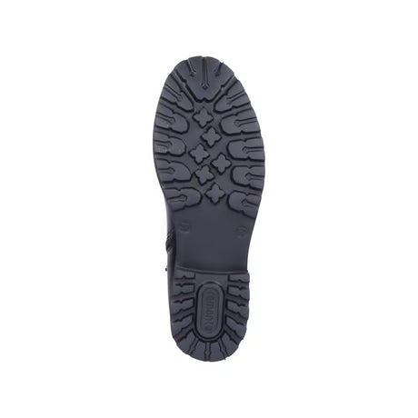Bottines Remonte D8694-00 Noires - Lacets Grande Pointure Femme