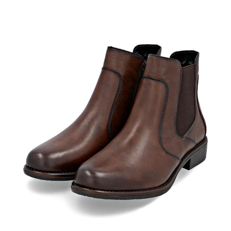 Bottines Remonte D0F70-23 Marron - Lacets Grande Pointure Femme