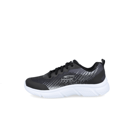 Skechers GO RUN 650 Black Silver - Magenta Chaussures