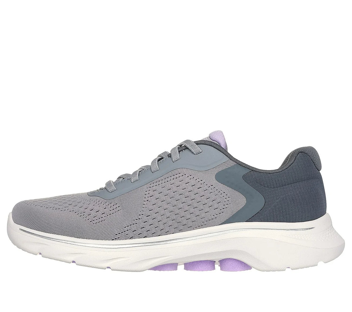 Skechers go walk 7 grey - Magenta Chaussures