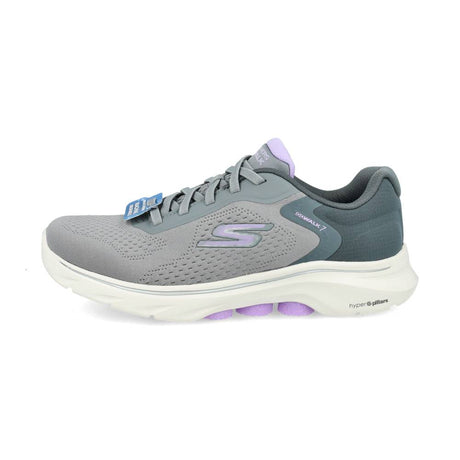 Skechers go walk 7 grey - Magenta Chaussures
