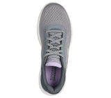 Skechers go walk 7 grey - Magenta Chaussures