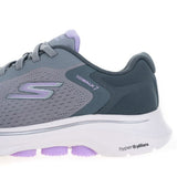 Skechers go walk 7 grey - Magenta Chaussures
