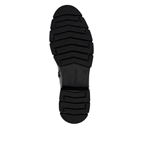 Bottines Remonte D2S74-00 Noires - Lacets Grande Pointure Femme